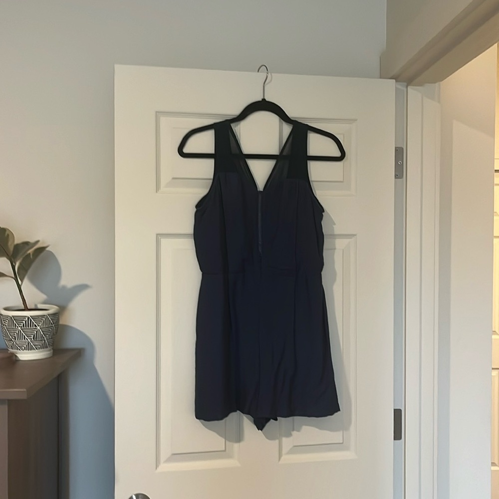 BCBGeneration blue jumpsuit. Size 10, and in great condition. Barely worn.